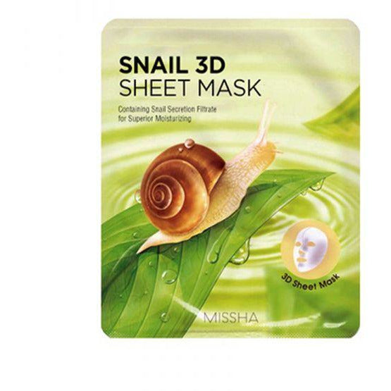 Snail 3D Sheet Mask