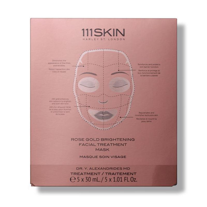 ROSE GOLD BRIGHTENING FACIAL TREATMENT MASK